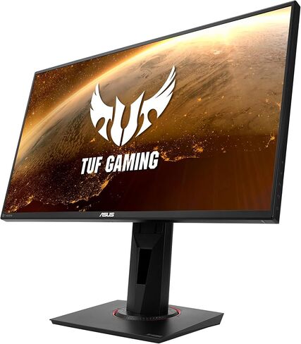 شاشة ASUS TUF Gaming VG259QM مقاس 24.5 بوصة، بدقة 1080 بكسل عالية الدقة (1920 × 1080)، IPS سريعة، 280 هرتز، متوافقة مع G-SYNC، مزامنة ضبابية الحركة المنخفضة للغاية، 1 مللي ثانية، DisplayHDR 400، العناية بالعين، DisplayPort HDMI (متجدد) in Kuwait