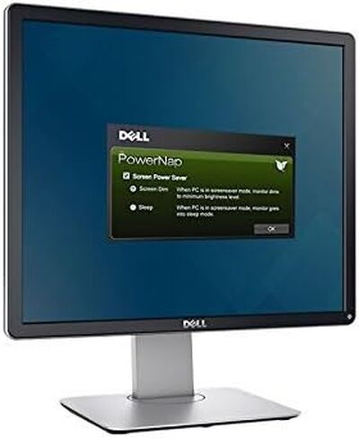 Dell P1914S أسود مقاس 19 بوصة 1280 × 1024، ارتفاع الإضاءة الخلفية LED 8 مللي ثانية (GTG)، محوري، دوار، شاشة LCD قابلة للإمالة، IPS 250 cd/m2 1000:1 (متجدد) in Kuwait