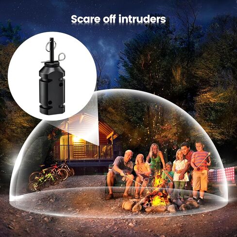Haoguo Camp Security Perimeter Trip Wire Alarm, Camping Safety Alarm, Anti-Intruder Early Warning System, Made of 6061 Aluminum in Saudi Arabia