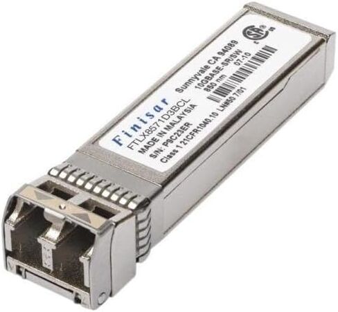 FINISAR - IMSOURCING Finisar Network FTLX8574D3BCL SFP+ Transceiver 10GBase-SR/SW 400m Brown Box Electronic Consumer Electronics (Renewed) in Saudi Arabia