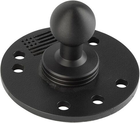 Bulletpoint Mounting Solutions 2.4-inch Round Metal AMPS-Compatible Base with 20mm Ball Mount in Saudi Arabia