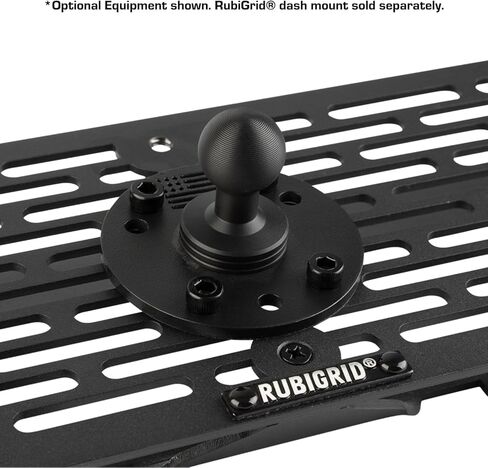 Bulletpoint Mounting Solutions 2.4-inch Round Metal AMPS-Compatible Base with 20mm Ball Mount in Saudi Arabia