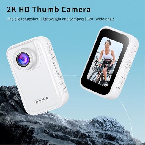 Dpofirs Action Camera 1080P HD Water Proof Wide Angle Handheld Camcorder with 1.47 Inch Screen 1/4 Inch Screw Hole for Outdoor Sports Cycling in Saudi Arabia