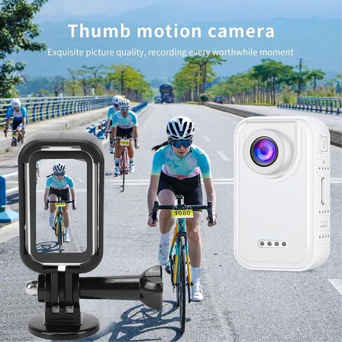 Dpofirs Action Camera 1080P HD Water Proof Wide Angle Handheld Camcorder with 1.47 Inch Screen 1/4 Inch Screw Hole for Outdoor Sports Cycling in Saudi Arabia