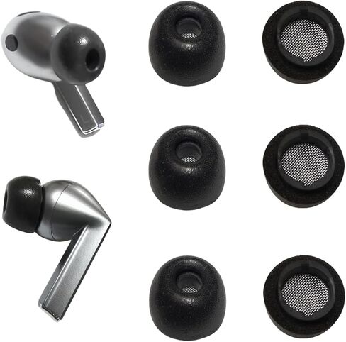 نصائح من إسفنج الذاكرة لهاتف Samsung Galaxy Buds 3 Pro، نصائح صغيرة جدًا لسماعات الأذن لتقليل الضوضاء، أطراف أذن Galaxy Buds 3 Pro تناسب الحافظة in Kuwait