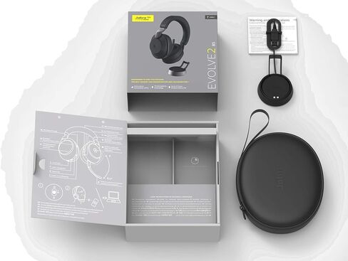 Jabra Evolve2 85 HS+Stand UC Stereo Blck in Saudi Arabia