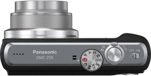 Panasonic Lumix DMC-ZS5 12.1 MP Digital Camera with 12x Optical Image Stabilized Zoom with 2.7-Inch LCD (Black) in Saudi Arabia