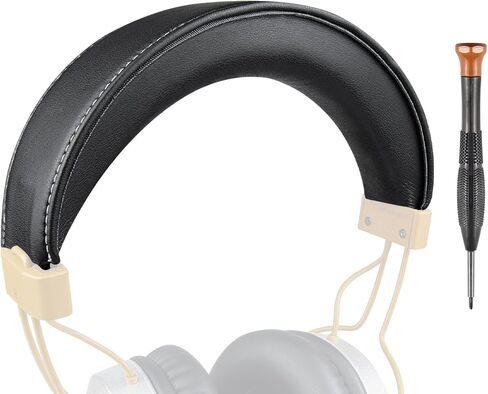 غطاء عصابة الرأس SOULWIT لسماعات Pioneer SE-MS7BT، جزء إصلاح وسادة حزام الرأس البديل - أسود in Kuwait