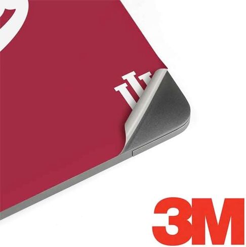 ملصق Skinit للكمبيوتر المحمول متوافق مع جهاز MacBook Pro 15 بوصة مع شريط اللمس (2016-19) - تصميم IU Hoosiers المرخص رسميًا من جامعة إنديانا in Kuwait