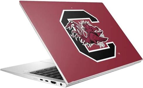 Skinit Laptop Decal Skin Compatible with HP EliteBook 840 G9 - Officially Licensed South Carolina Gamecocks Logo Red Design in Saudi Arabia