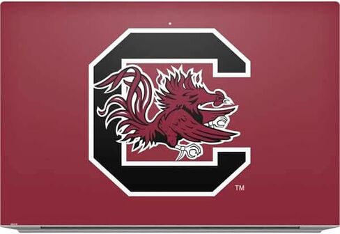 Skinit Laptop Decal Skin Compatible with HP EliteBook 840 G9 - Officially Licensed South Carolina Gamecocks Logo Red Design in Saudi Arabia