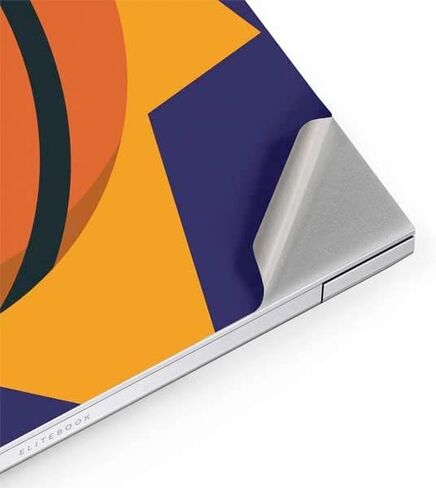 ملصق Skinit للكمبيوتر المحمول متوافق مع HP EliteBook 840 G9 - تصميم شعار كبير مرخص رسميًا من NBA Phoenix Suns in Saudi Arabia