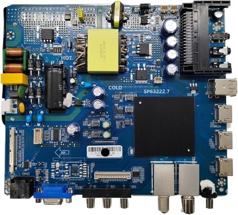 لوحة أم للتلفزيون الذكي Sp63222.7 لوحة تلفزيون 4K 90 وات شريط إضاءة جهد 90 فولت-140 فولت in Kuwait