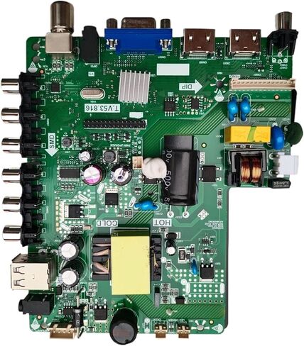 للوحة تلفزيون LCD اللوحة الرئيسية T.V53.816 شريط الضوء مصدر الطاقة الجهد 33 فولت-43V48W الحالي 600mA in Saudi Arabia