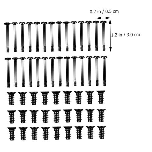 60pcs Computer Case Cooling Fan Screw Set Carbon Steel Air Cooler Mount Screws Compatible with PC Fans for Desktop Assembly and Repair in Saudi Arabia