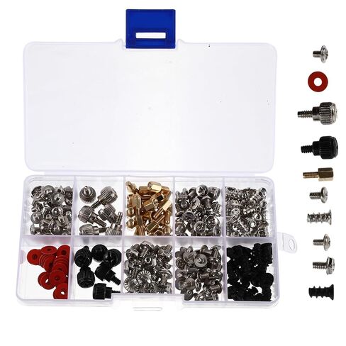 228pcs Motherboard Mounting Hardwares Computer Screws Assortment Kit with Laptop Screw Standoffs for PC and Notebook Repair in Saudi Arabia