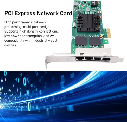 GOWENIC PCI Express Network Card, Wide Application, High Performance, Stable Transmission, Reliable Operation, for Server Desktop PC in Saudi Arabia