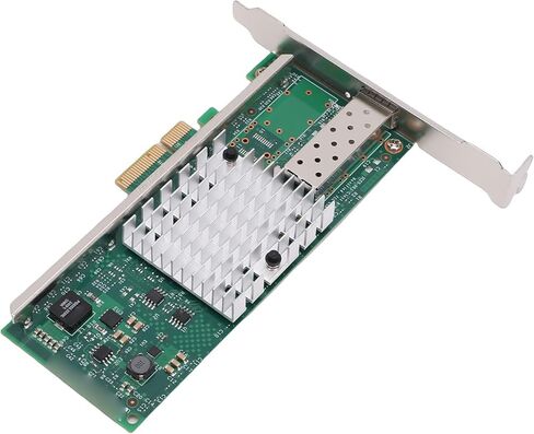 محول بطاقة الشبكة GOWENIC PCI E X4، تسريع الأجهزة، مجموعة شرائح متقدمة، اتصال عالي السرعة، مع وحدة تحكم 82599EN، لخادم Wins in Saudi Arabia
