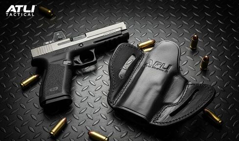 حافظة جلدية Sig P365 OWB - حافظة مسدس بحزام حمل مخفي مصنوعة يدويًا - لمسدسات Sig P365 وX وXL وSAS وMacro / / Rgr LCP LC9s EC9s / Kahr CW9 / S&W CSX Pistols - حافظات الفطائر P365 in Kuwait
