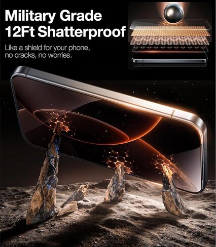 TORRAS لـ Google Pixel 10 Pro/Pixel 10 / Pixel 9 Pro / 9 واقي شاشة [من الدرجة العسكرية] [9H+ زجاج مقسى] واقي شاشة Pixel 10 Pro/Pixel 10 / Pixel 9 Pro/ 9 6.3 بوصة 2-Pack in Saudi Arabia