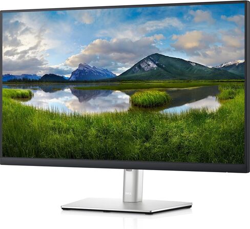شاشة Dell P2721Q مقاس 27 بوصة بدقة 4K FHD، وشاشة IP رفيعة للغاية، ومنفذ USB-C، ومنفذ HDMI، ومنفذ DisplayPort، ومعتمد من VESA، فضي (متجدد) in Saudi Arabia