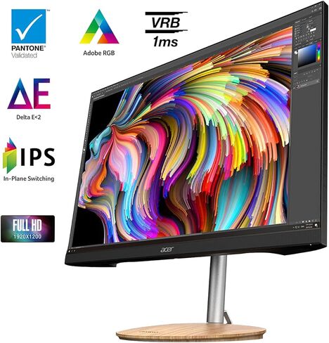 acer ConceptD CM2 Series CM2241W BMIIPRZX 24" 16:10 Adaptive-Sync IPS Monitor in Saudi Arabia