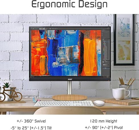 acer ConceptD CM2 Series CM2241W BMIIPRZX 24" 16:10 Adaptive-Sync IPS Monitor in Saudi Arabia