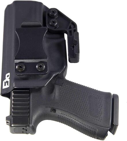 حافظة Fierce Defender IWB Kydex متوافقة مع Glock 19 23 32 - سلسلة Paladin - مصنوعة في الولايات المتحدة الأمريكية - متوافقة مع الجيل 5 in Kuwait