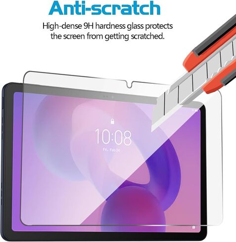 واقي شاشة مكون من قطعتين لجهاز Lenovo Idea Tab Plus 12.1 بوصة / Lenovo Tab K12 (2025)، واقي غشاء من الزجاج المقوى لجهاز Lenovo Idea Tab Plus/Tab K12 (TB361FU/TB361ZU) in Kuwait