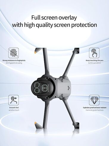 Camera Lens Protector for DJI Mavic 4 Pro, Anti-Scratch 9H Hardness Touch Sensitive Bubble Free Easy to Install，3 Pack. in Saudi Arabia