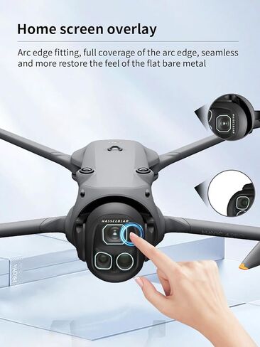 Camera Lens Protector for DJI Mavic 4 Pro, Anti-Scratch 9H Hardness Touch Sensitive Bubble Free Easy to Install，3 Pack. in Saudi Arabia