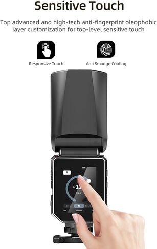 Screen Protector for NEEWER Z3-S Hot Shoe Flash Speedlite, HD Soft Film Screen Protector for NEEWER Z3-S Touch Screen, Anti-Scratch, Touch Sensitive, Anti-Fingerprint, 2 Pack. in Saudi Arabia