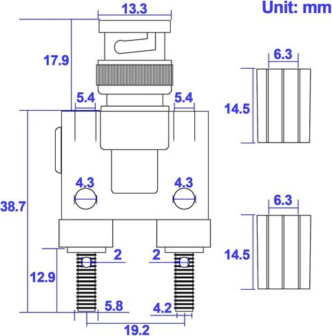 BNC ذكر التوصيل إلى 2X 4mm المزدوج الموز أنثى مقبس متفرع ملزم آخر RF اقناع محوري الفاصل موصل BNC الموز محول وBNC إلى UHF 4 نوع RF مجموعة موصل محوري BNC ذكر أنثى إلى UHF ذكر أنثى in Kuwait