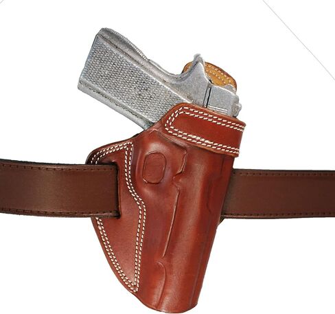 YT HOBBY Premium Leather Handmade OWB Carry Fast Draw Gun Holster in Saudi Arabia