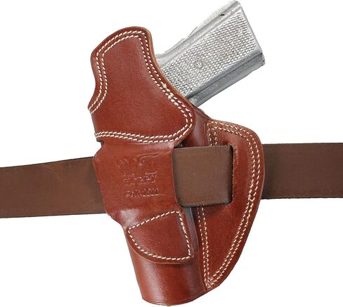 YT HOBBY Premium Leather Handmade OWB Carry Fast Draw Gun Holster in Saudi Arabia