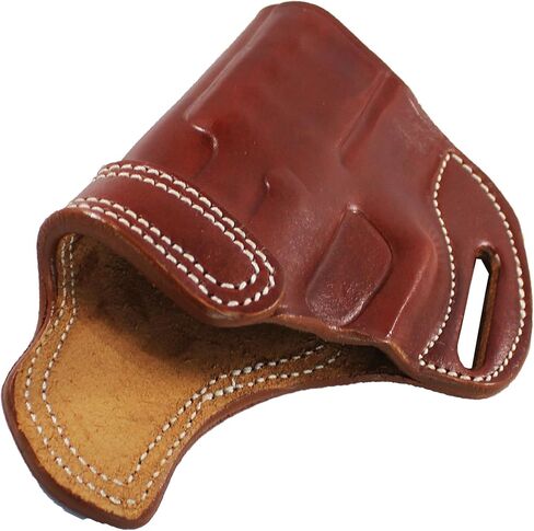YT HOBBY Premium Leather Handmade OWB Carry Fast Draw Gun Holster in Saudi Arabia