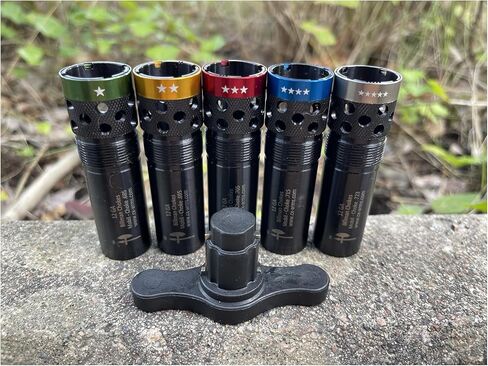 Compatible/Replacement Mobil Cal 12 Ga Black Ported Choke Tube Extended 5-Set by BillmanArsenal in Saudi Arabia