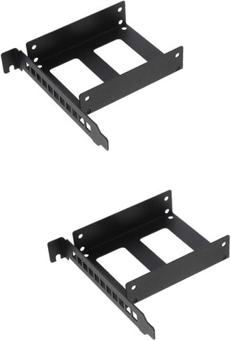 HOMSFOU 2pcs Pci Expansion Slot Bracket for Hard Drive Mounting Ssd Holder Easy Installation Compatible All and for Computer Cases and Internal Drive in Saudi Arabia