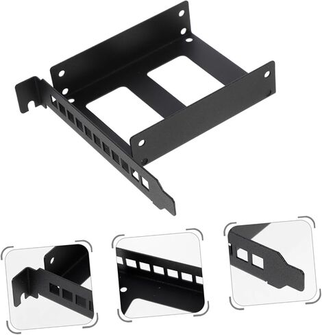 HOMSFOU 2pcs Pci Expansion Slot Bracket for Hard Drive Mounting Ssd Holder Easy Installation Compatible All and for Computer Cases and Internal Drive in Saudi Arabia