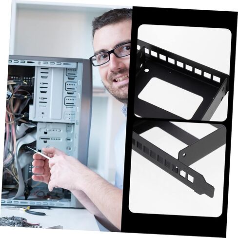 HOMSFOU 2pcs Pci Expansion Slot Bracket for Hard Drive Mounting Ssd Holder Easy Installation Compatible All and for Computer Cases and Internal Drive in Saudi Arabia