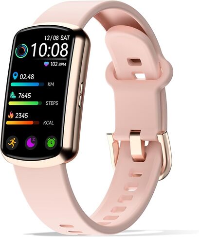 تعقب اللياقة البدنية الصحية ، الساعة الذكية مع معدل ضربات القلب على مدار الساعة طوال أيام الأسبوع ومراقبة ضغط الدم ، تتبع النشاط مع أكسجين الدم ، 120 رياضة تعقب النوم للماء للنساء الرجال in Kuwait