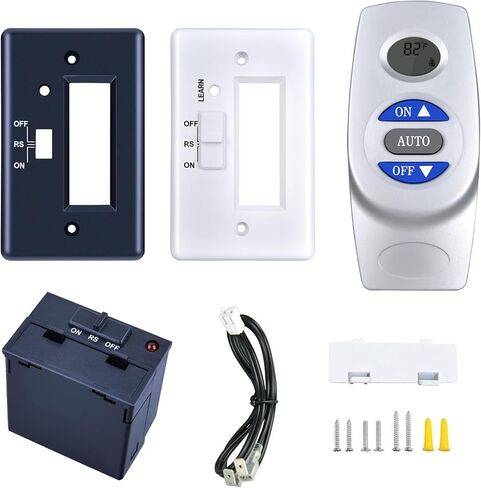 طقم التحكم عن بعد لمدفأة الغاز PZL RCST، ترموستاتي للصمام المحيط، لـ Skytech، لـ Majestic، لـ Monessen، لمواقد Vermont Castings in Kuwait