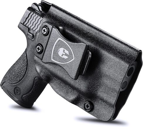 M&P 9 Shield M2.0 Integrated Crimson Trace RED/Green Laser NTS Holster - Not Fit M&P Shield and Crimson Trace Laser Install Separately - Inside Waistband Concealed Carry, Adj. Cant & Retention in Kuwait