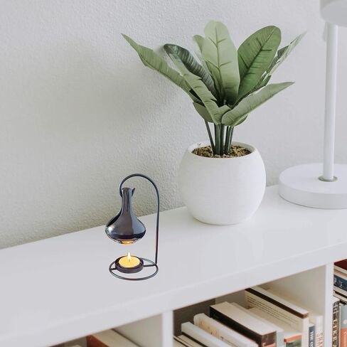 Black Tealight Wax Warmer, Essential Oil Warmer, Tea Light Candle Holder in Kuwait