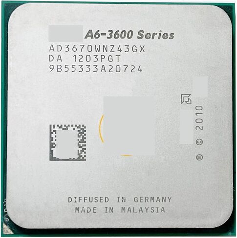 A6-Series A6-3670K A6 3670 K 2.7 GHz Quad-Core CPU Processor AD3670WNZ43GX Socket FM1 in Saudi Arabia