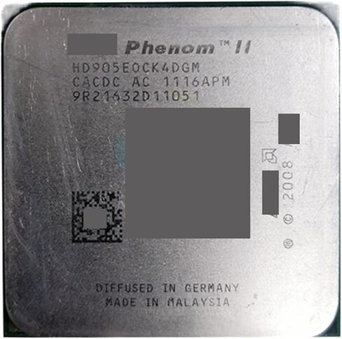 معالج وحدة المعالجة المركزية رباعي النواة ph II X4 905e 2.5 جيجا هرتز 65 وات HD905EOCK4DGM/HD905EOCK4DGI مقبس AM3 in Saudi Arabia