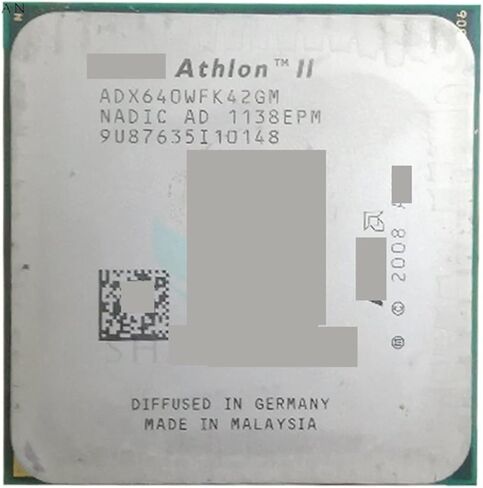معالج وحدة المعالجة المركزية X4 640 X4-640 3 جيجا هرتز رباعي النواة ADX640WFK42GM 95 واط مقبس AM3 938pin in Saudi Arabia