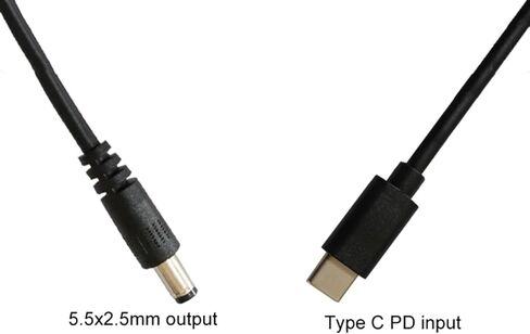 TypeC إلى كابل DC5V إلى 12V WiFi إلى Powerbank - كابل موصل مع 8 محولات لمودم موجه WiFi - كابل إمداد الطاقة PD TypeC DC5V إلى 12V 9V كابل الطاقة TypeC إلى DC-Jack محول in Kuwait