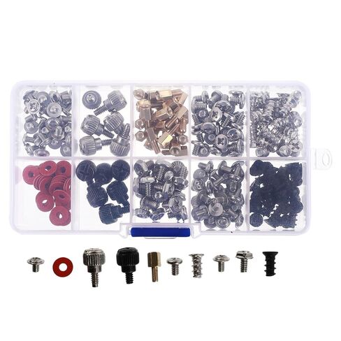 228pcs Computer Screw Assortment Kit with Laptop Screw Standoffs for Motherboard Mounting and Assembly Accessories in Saudi Arabia