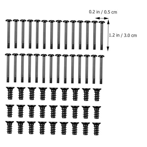 Kisangel 60pcs Cooling Fan Mount Screws Set for Computer Case Fans Air Cooler Screw Kit Compatible with PC Fixing Hardware for Desktop Cooling Assembly in Saudi Arabia